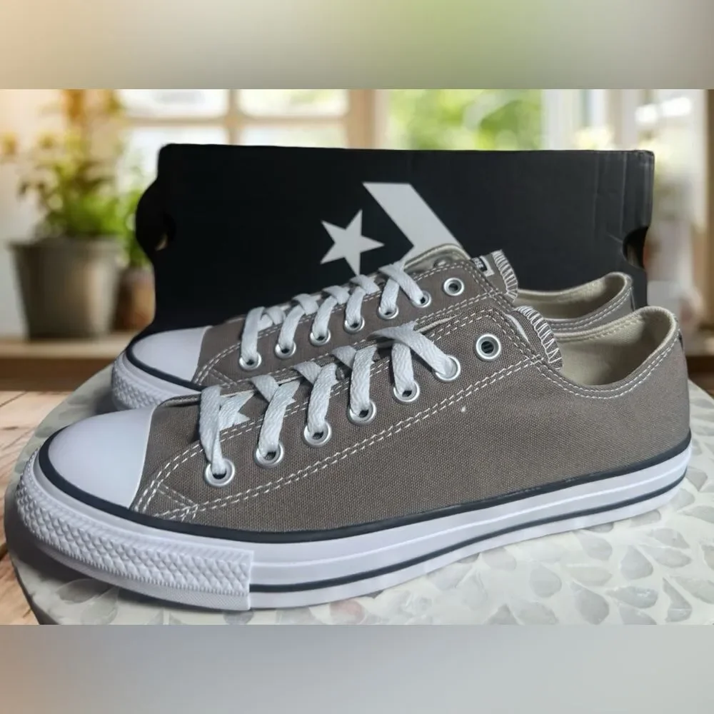 Converse Chuck Taylor CTAS OX CLASSIC TAUPE Casual Shoe Low Top A08631F Unisex - Picture 15 of 15